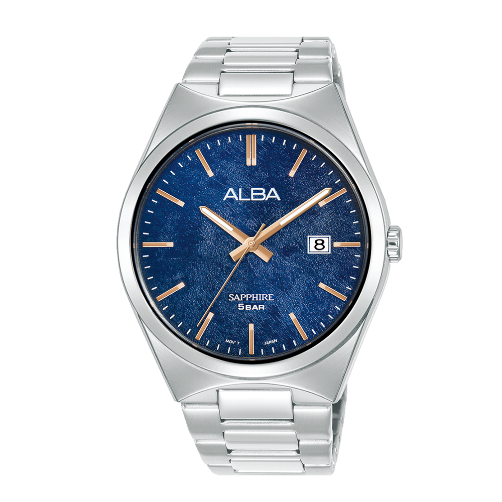 Alba AS9V77X1 Men's Quartz Stainless Steel Watch