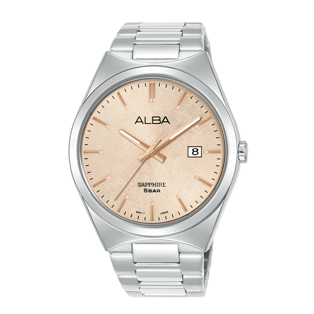 Alba AS9V79X1 Men's Quartz Stainless Steel Watch