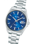 Alba AS9V89X1 Men's Royal Blue Dial Stainless Steel Bracelet Watch VJ42 (39mm) AS9V89X1