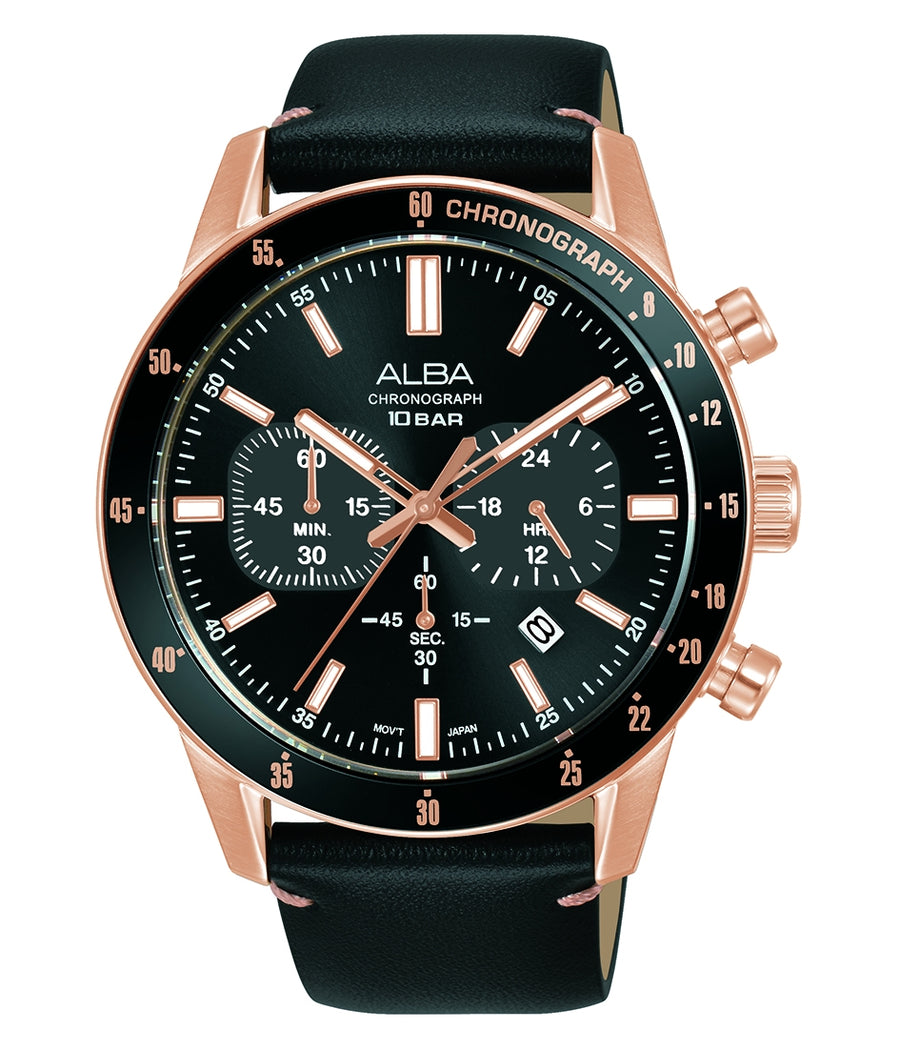 Alba AT3J84X Mechanical Chronograph