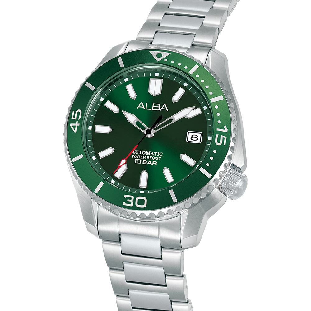Alba AU4087X1 Men's Automatic Stainless Steel Watch