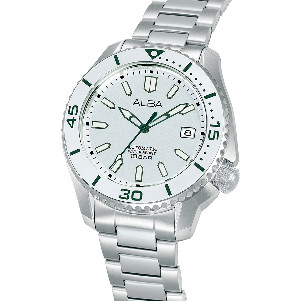 Alba AU4093X1 Men's Automatic Stainless Steel Watch