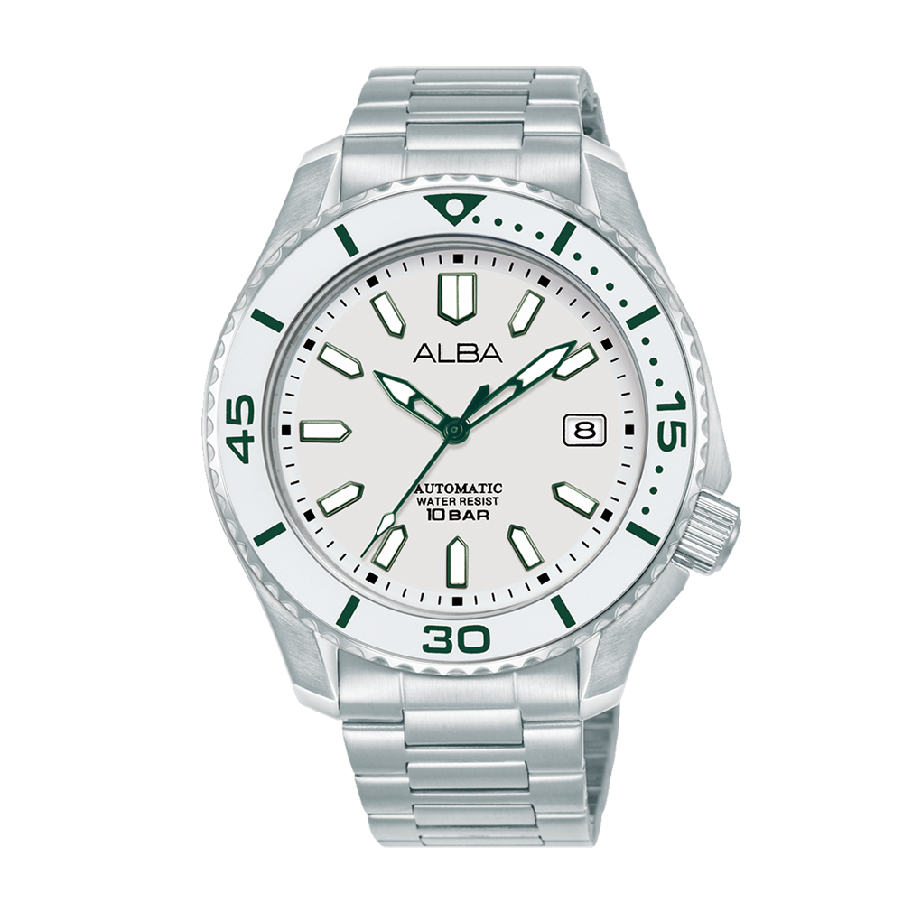 Alba AU4093X1 Men's Automatic Stainless Steel Watch