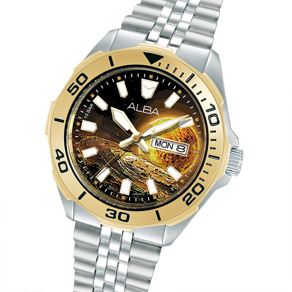 Alba AV3590X2 Men's Quartz Stainless Steel Watch