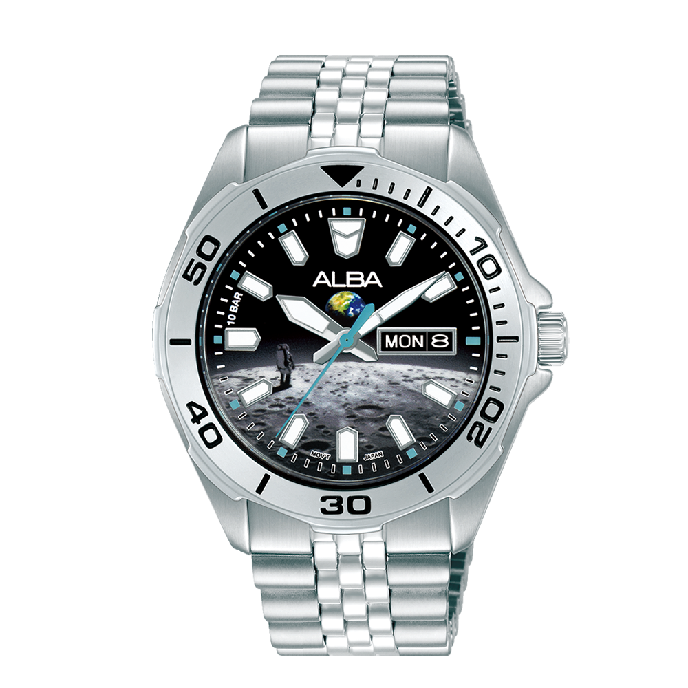 Alba AV3591X2 Men's Quartz Stainless Steel Watch