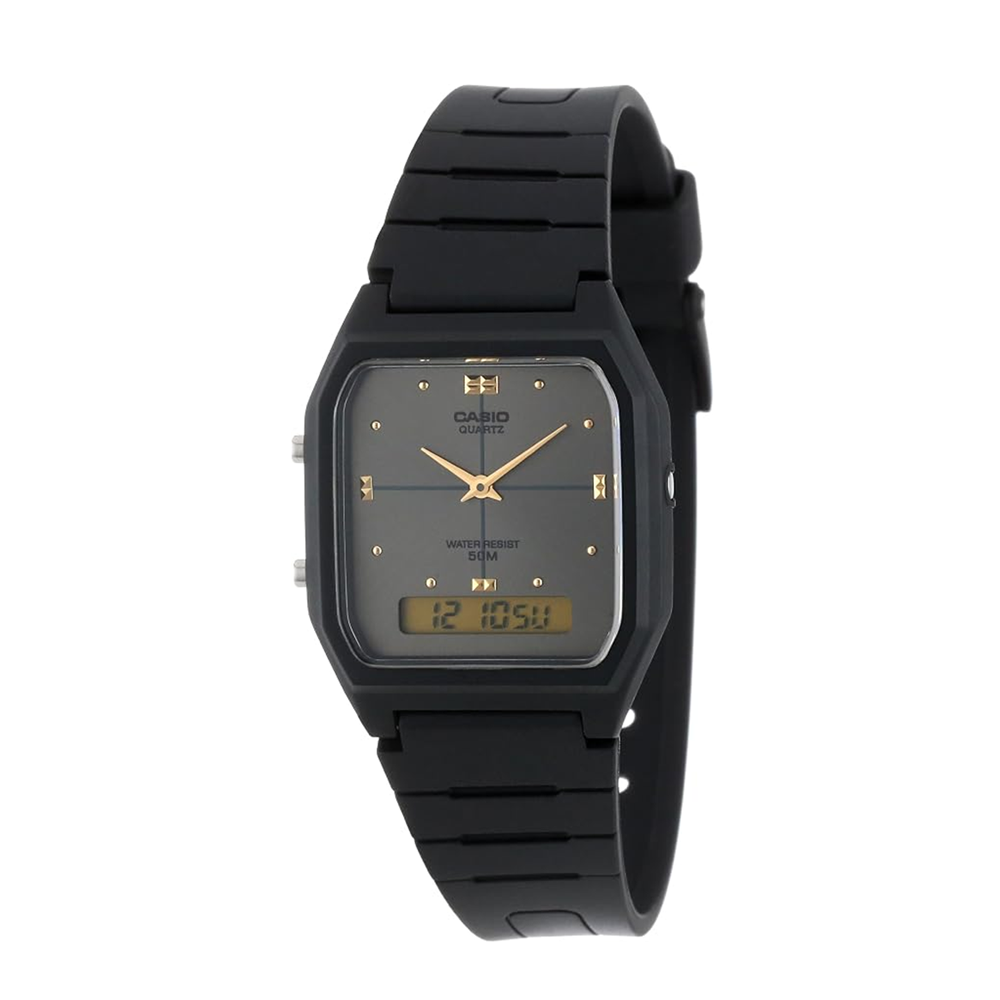 Casio AW-48HE-8AVDF Dual-Time Analogue-Digital Resin Watch