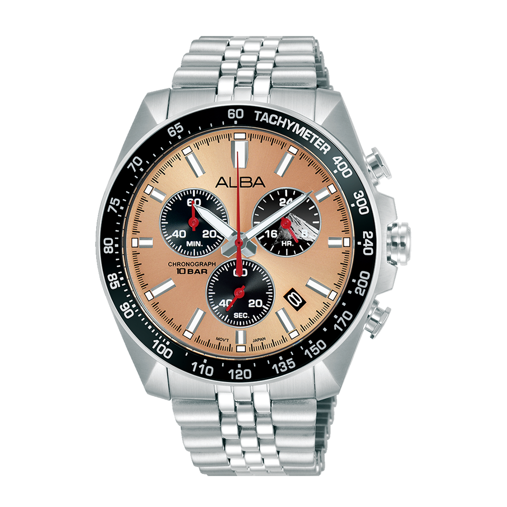Alba AX7023X1 Men's Quartz Chronograph Stainless Steel Watch