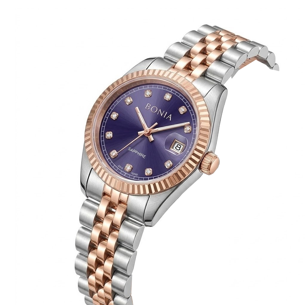 Bonia B10550-4603 Women's Japanese Quartz Watch – Stainless Steel Band