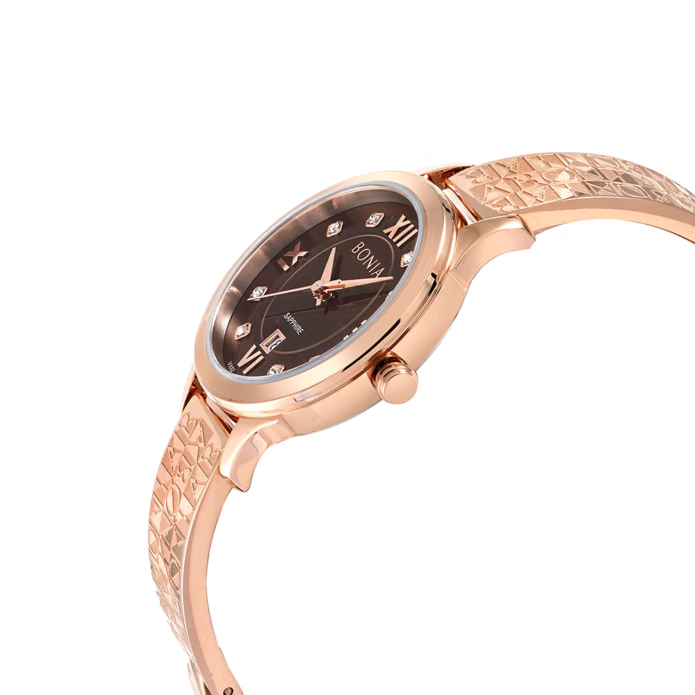 Bonia Monogram II B10566-2043 Women's Stainless Steel Watch (30mm)