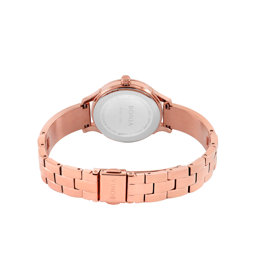 Bonia Monogram II B10566-2043 Women's Stainless Steel Watch (30mm)