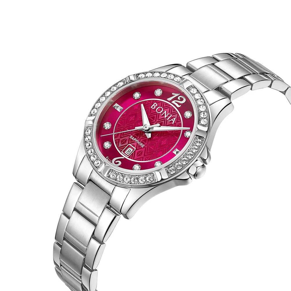 Bonia B10789-2365S Elegance Women's Japanese Quartz Watch – Stainless Steel Band