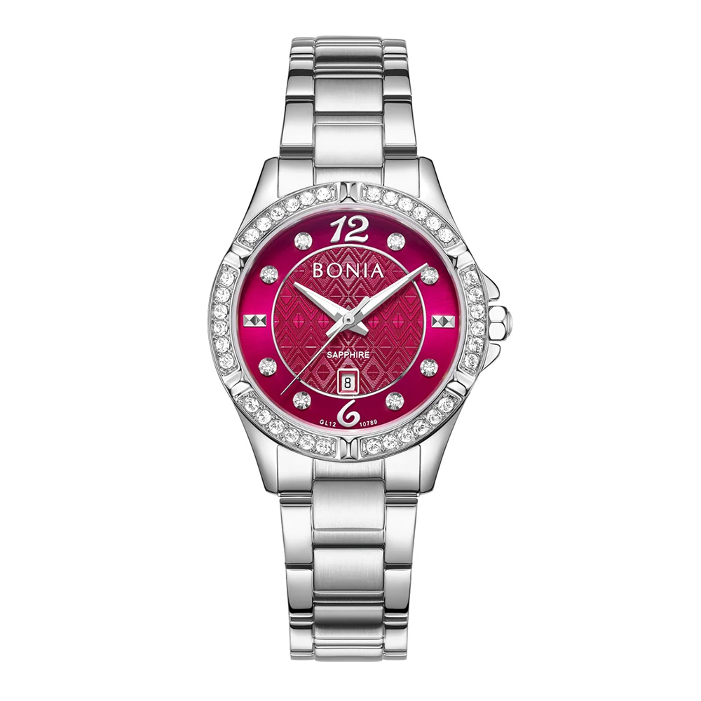 Bonia B10789-2365S Elegance Women's Japanese Quartz Watch – Stainless Steel Band
