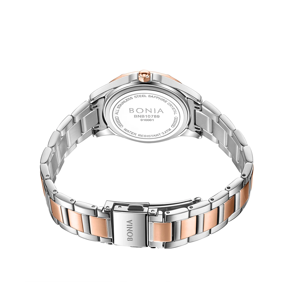 Bonia B10789-2665S Elegance Women's Japanese Quartz Watch – Stainless Steel Band