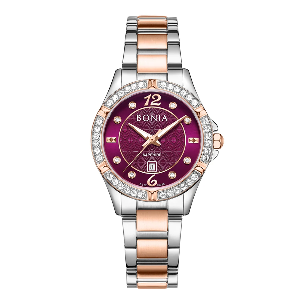 Bonia B10789-2665S Elegance Women's Japanese Quartz Watch – Stainless Steel Band
