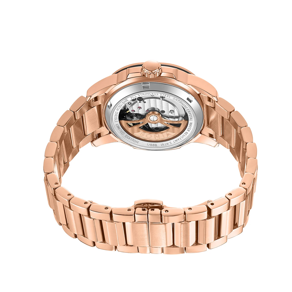 Bonia B10826-2503SLE Elegance Women's Watch – Purple Dial, Stainless Steel Band