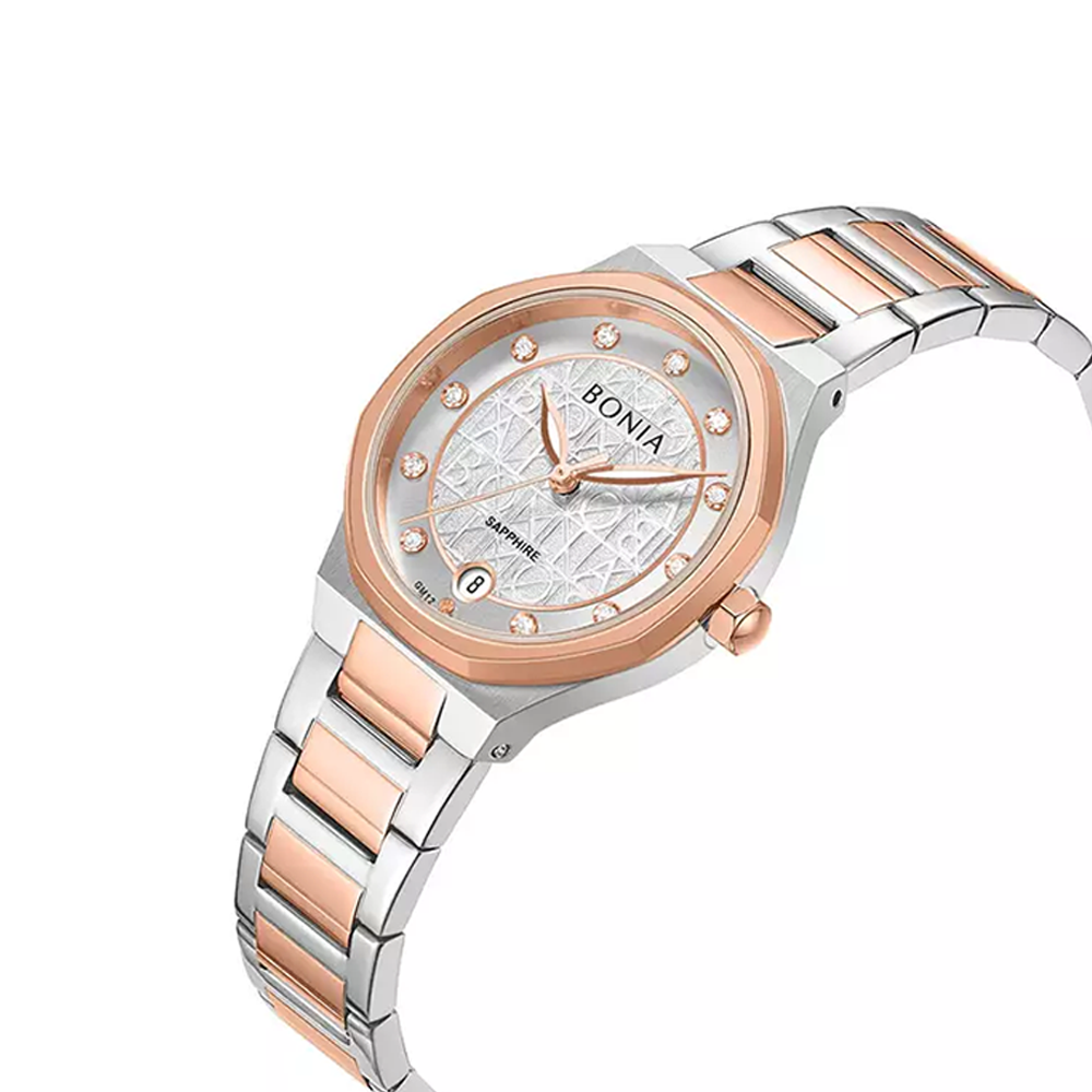Bonia B10847-2617 Elegance Women's IP Silver Stainless Steel Watch