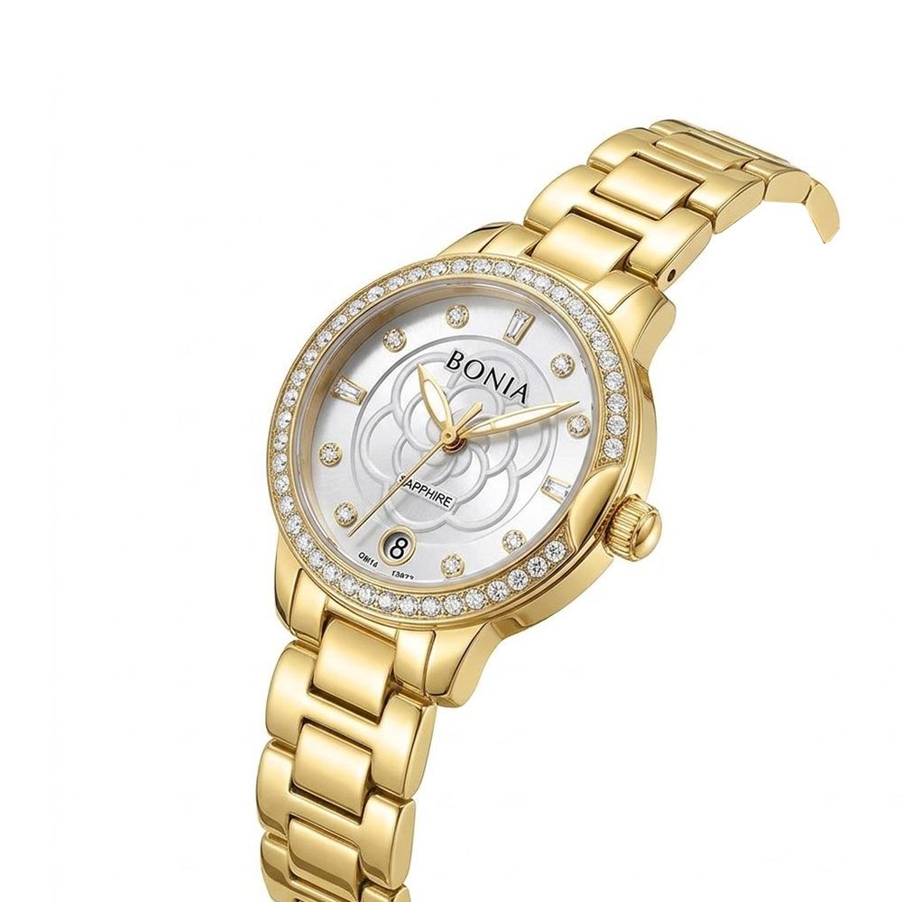 Bonia B10872-2217S Elegance Women's Japanese Quartz Watch – Stainless Steel Band