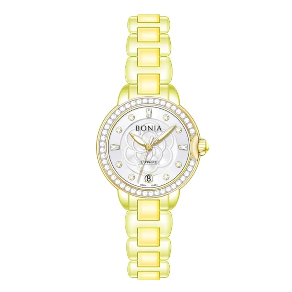 Bonia B10872-2217S Elegance Women's Japanese Quartz Watch – Stainless Steel Band