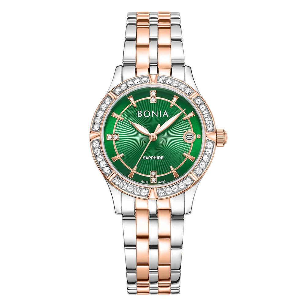 Bonia B10885-2197S Elegance Women's Japanese Quartz Watch – Stainless Steel Band