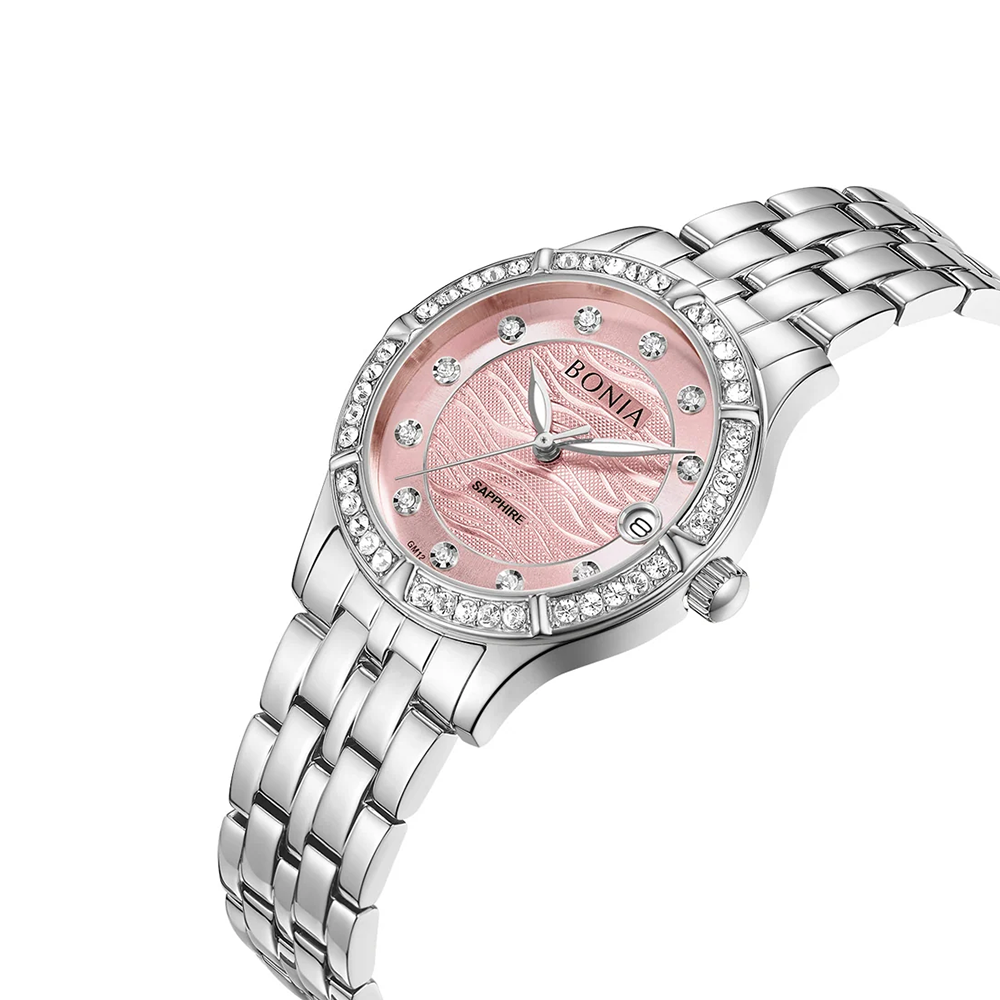Bonia B10885-2377S Elegance Women's Japanese Quartz Watch – Stainless Steel Band