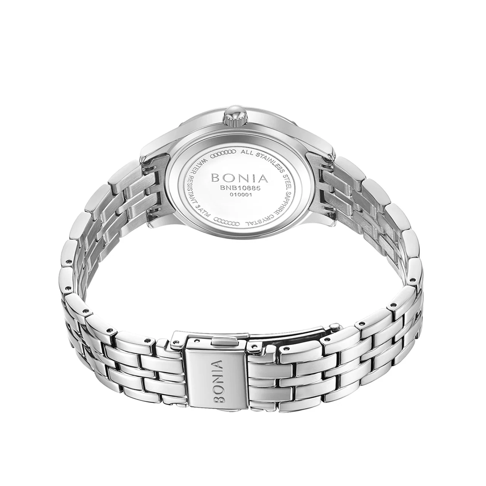 Bonia B10885-2377S Elegance Women's Japanese Quartz Watch – Stainless Steel Band