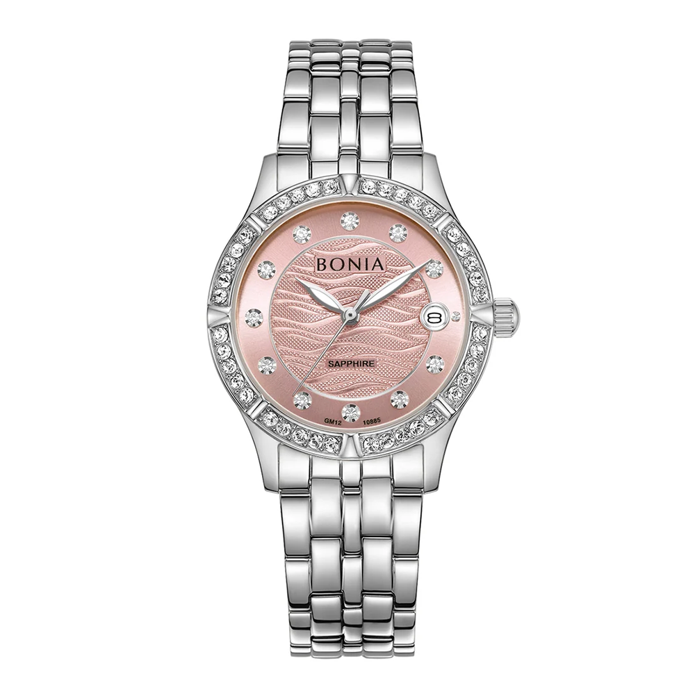 Bonia B10885-2377S Elegance Women's Japanese Quartz Watch – Stainless Steel Band