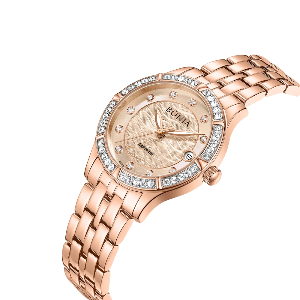 Bonia B10885-2577S Elegance Women's Japanese Quartz Watch – Stainless Steel Band