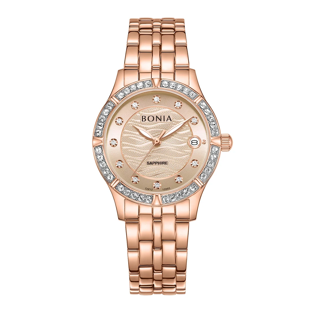 Bonia B10885-2577S Elegance Women's Japanese Quartz Watch – Stainless Steel Band