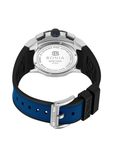 Bonia B10959-1382C Men's Quartz Watch – Blue Dial, Silicone Strap
