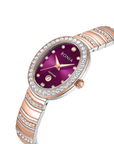 Bonia B10968-2667S Elegance Women's Quartz Watch – Purple Dial, Stainless Steel Band