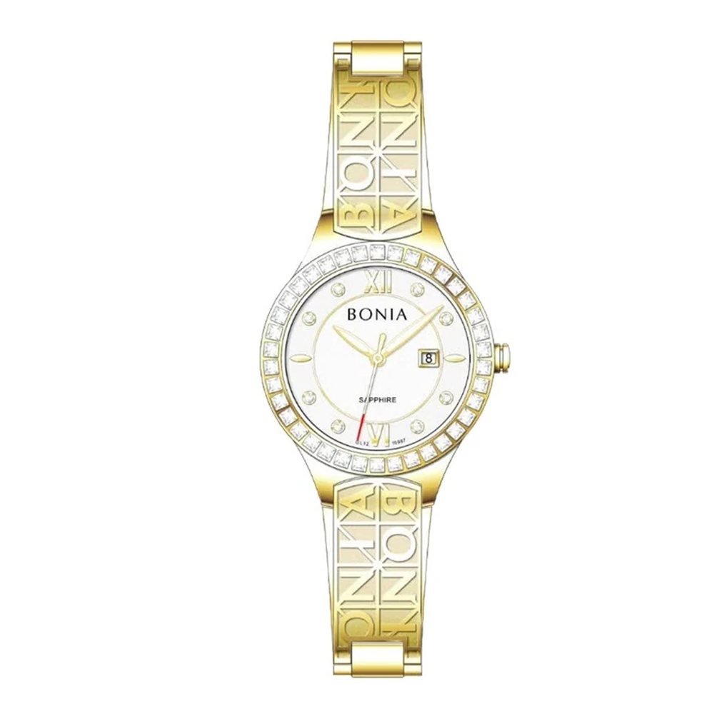 Bonia B10987-2213S Elegance Women's Japanese Quartz Watch – Stainless Steel Band