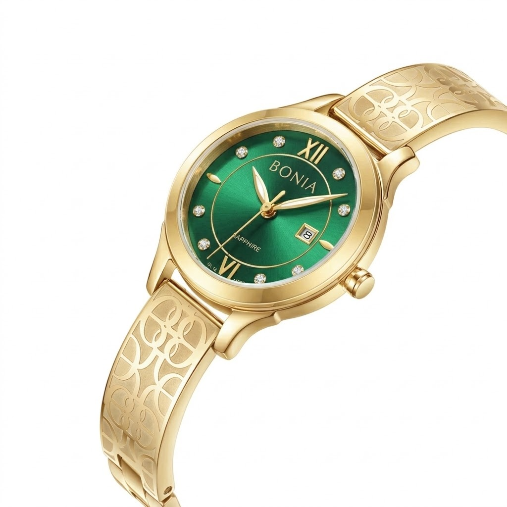 Bonia B10987-2293S Elegance Women's Japanese Quartz Watch – Stainless Steel Band