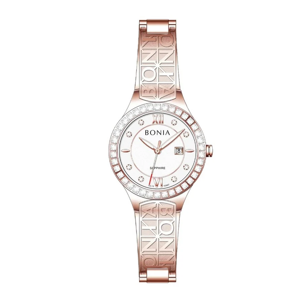 Bonia B10987-2513S Elegance Women's Japanese Quartz Watch – Stainless Steel Band