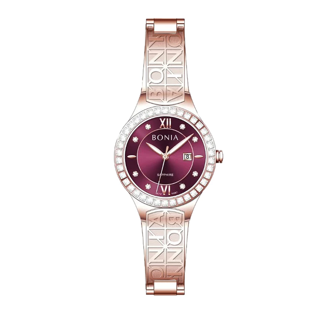 Bonia B10987-2563S Elegance Women's Japanese Quartz Watch – Stainless Steel Band