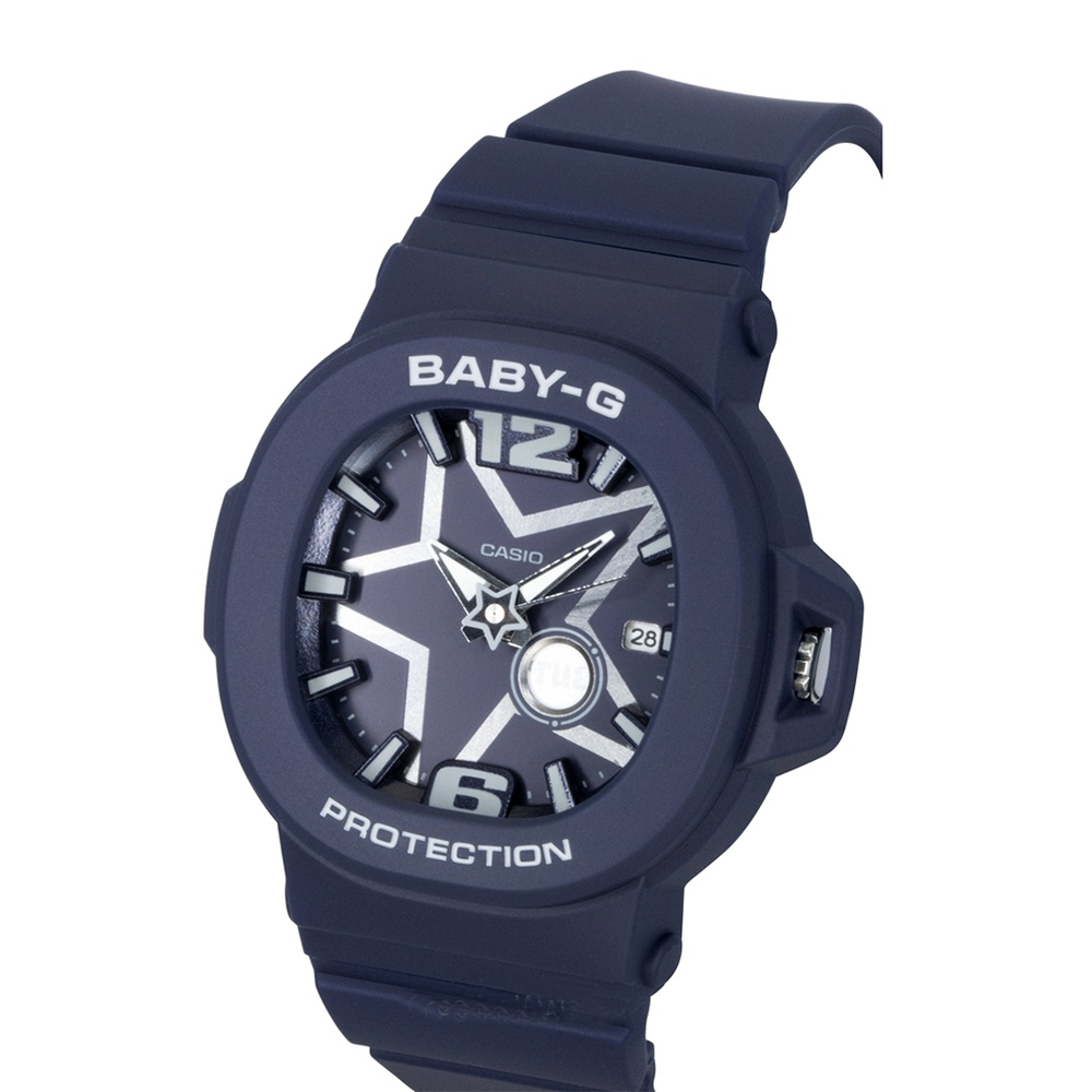 Casio Baby-G BGA-10D-2A1DR Navy Star Dial Analogue Watch