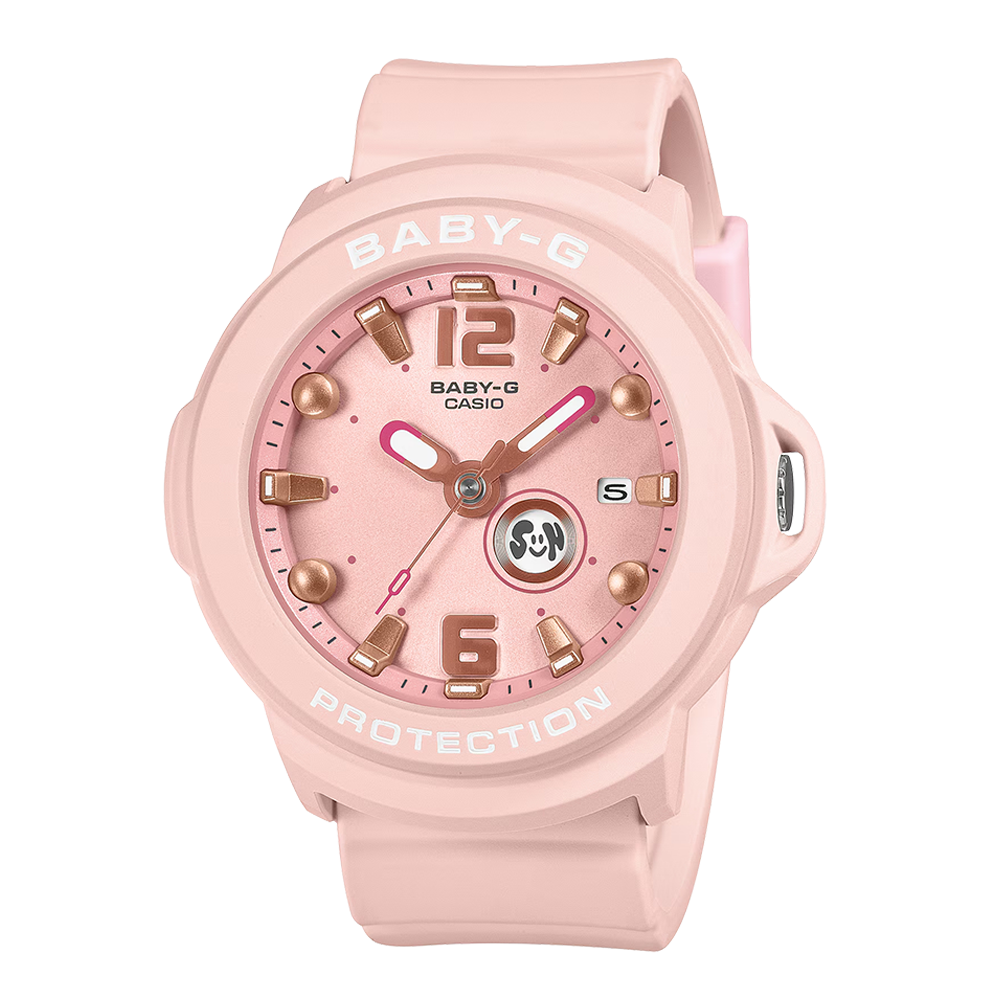 Casio BGA-15K-4ADR BABY-G+PLUS Women's Analogue Watch – Silicone Strap