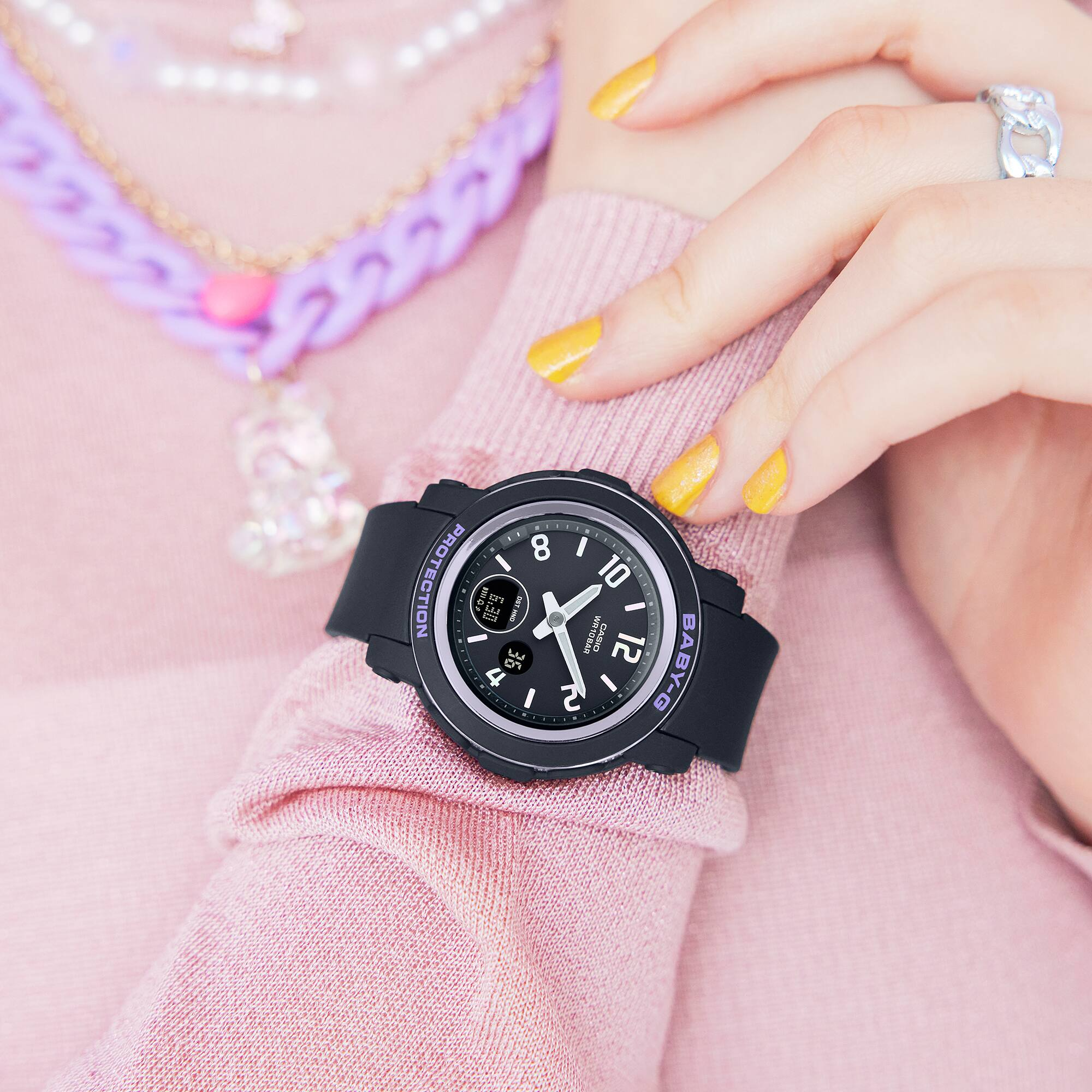 Casio Baby-G BGA-290DR-1ADR Analog-Digital Combination