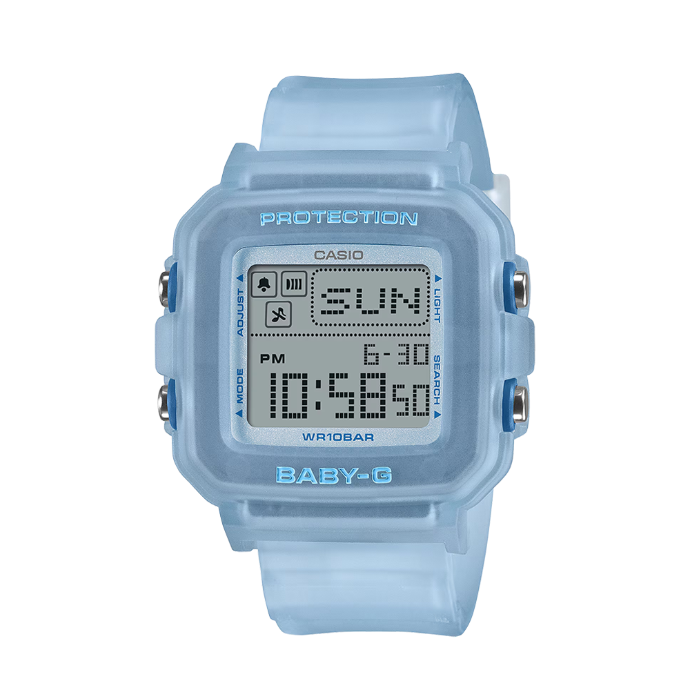 Casio Baby-G BGD-10KG-2DR Women's Digital Watch with Holder Case