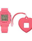 Casio Baby-G BGD-10KH-4DR – Pastel Pink | BABY-G+PLUS Convertible Digital Watch