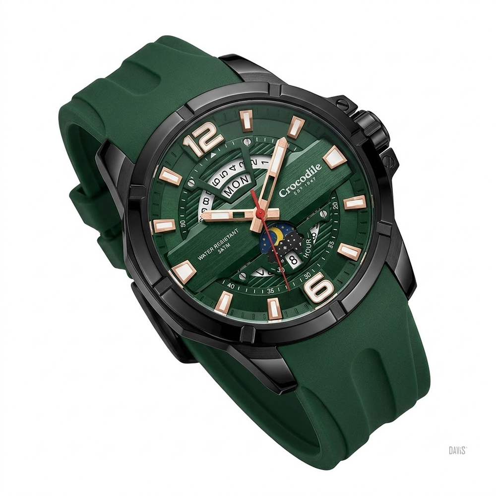 Crocodile CR7143.168M Men's Multi-Function Quartz Watch