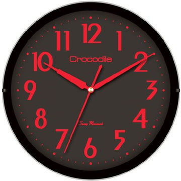 Crocodile CW1842BKS2 Wall Clock