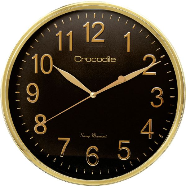 Crocodile CWG802BKS1 Wall Clock
