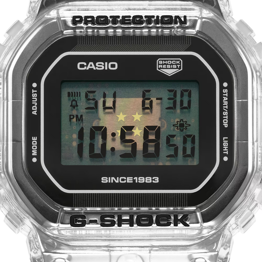 G-Shock DW-5040RX-7DR 40th Anniversary CLEAR REMIX Digital Men