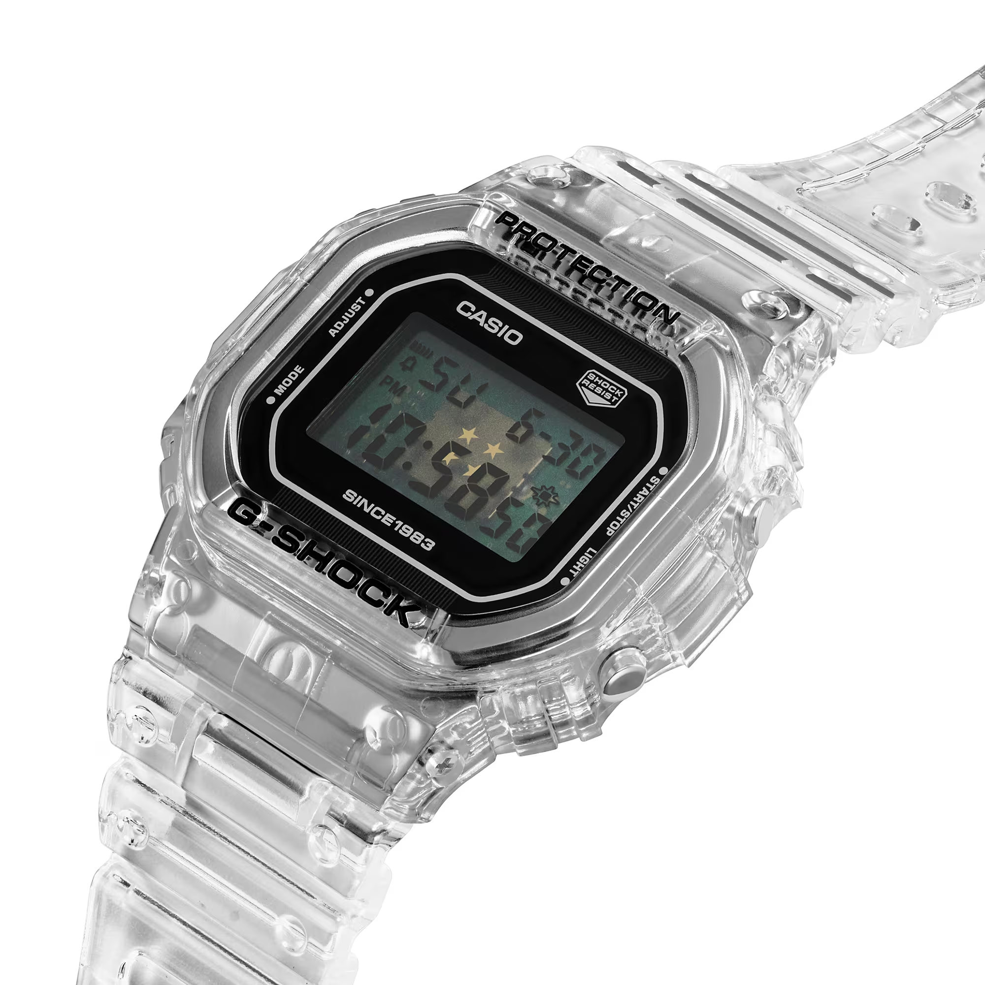 G-Shock DW-5040RX-7DR 40th Anniversary CLEAR REMIX Digital Men