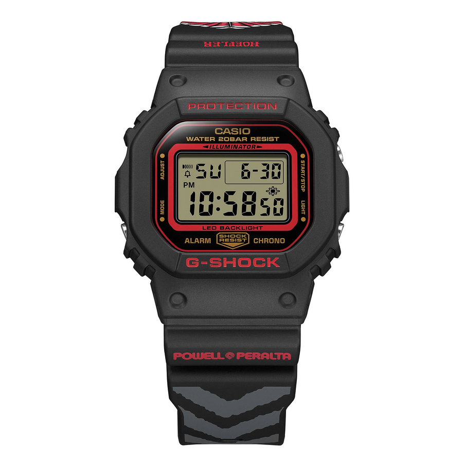 Casio G-Shock DW-5600KH-1DR Kelvin Hoefler x Powell Peralta Collaboration Model Digital