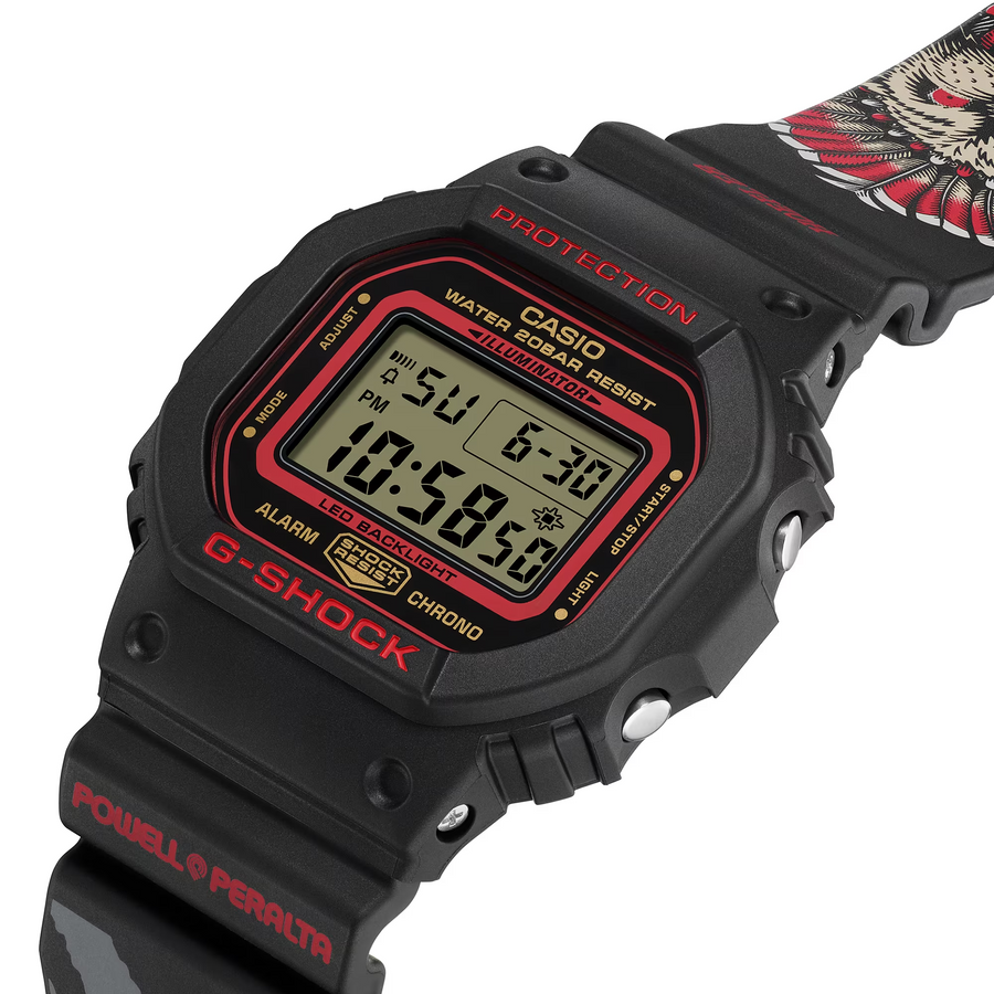 Casio G-Shock DW-5600KH-1DR Kelvin Hoefler x Powell Peralta Collaboration Model Digital