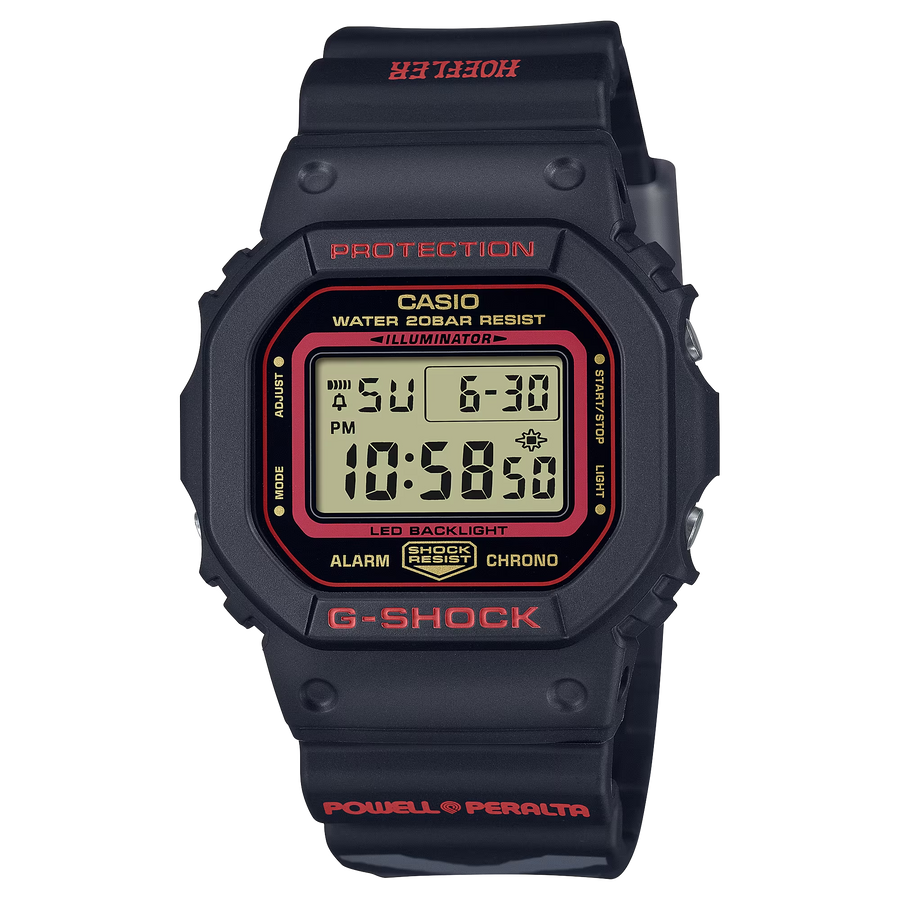 Casio G-Shock DW-5600KH-1DR Kelvin Hoefler x Powell Peralta Collaboration Model Digital