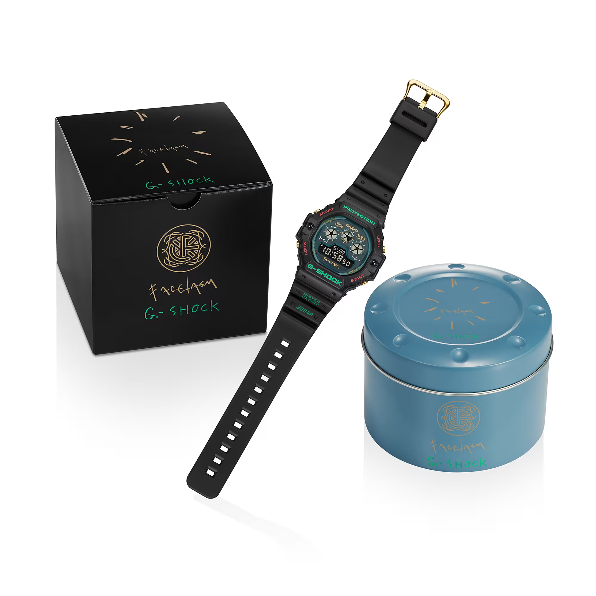 Casio G-Shock DW-5900FA-1DR FACETASM collaboration model Digital