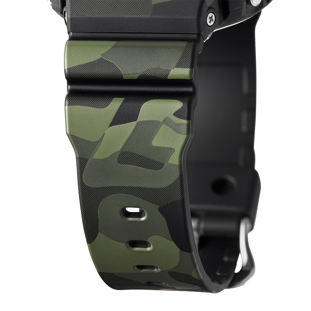 Casio G-Shock DW-6900CMG-3DR Bold Camo Series Digital Green Resin Watch