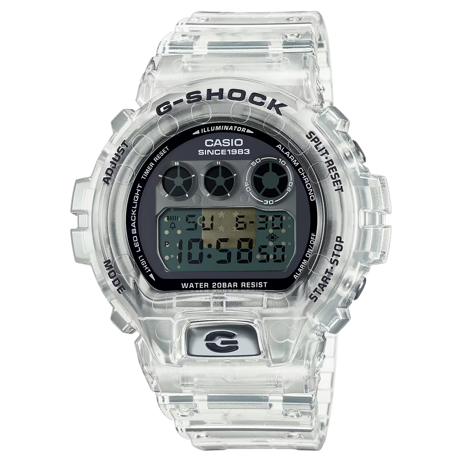 G-Shock DW-6940RX-7DR 40th Anniversary CLEAR REMIX Digital Men